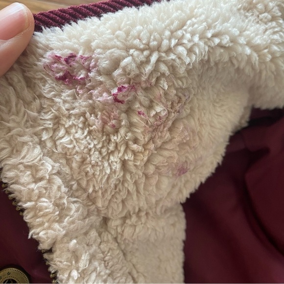 St. John's Bay Midweight Quilted Jacket Deep Ruby - Picture 8 of 9